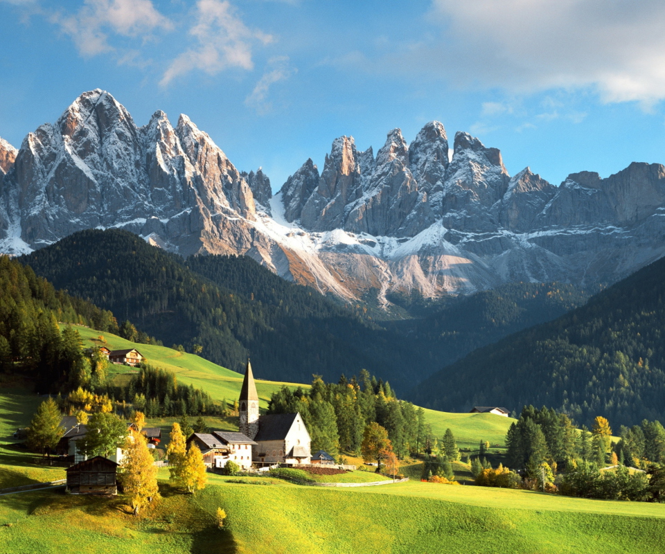 Screenshot №1 pro téma House In Italian Alps 960x800