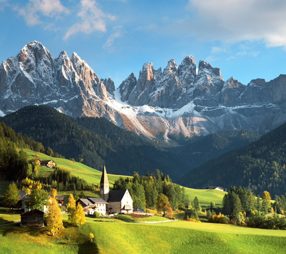 Screenshot №1 pro téma House In Italian Alps 960x854