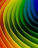 Fondo de pantalla Abstract Rainbow 128x160