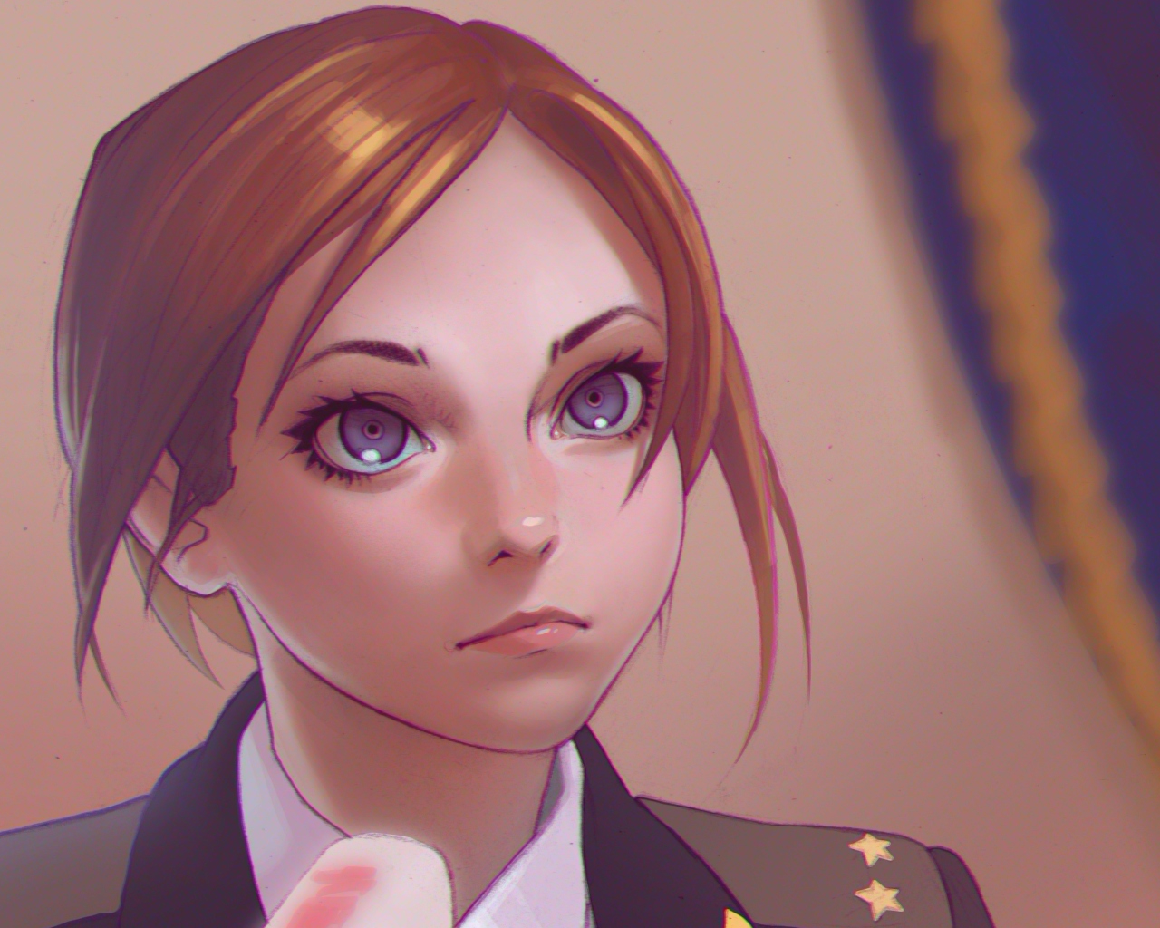 Das Natalia Poklonskaya Anime Girl Wallpaper 1280x1024