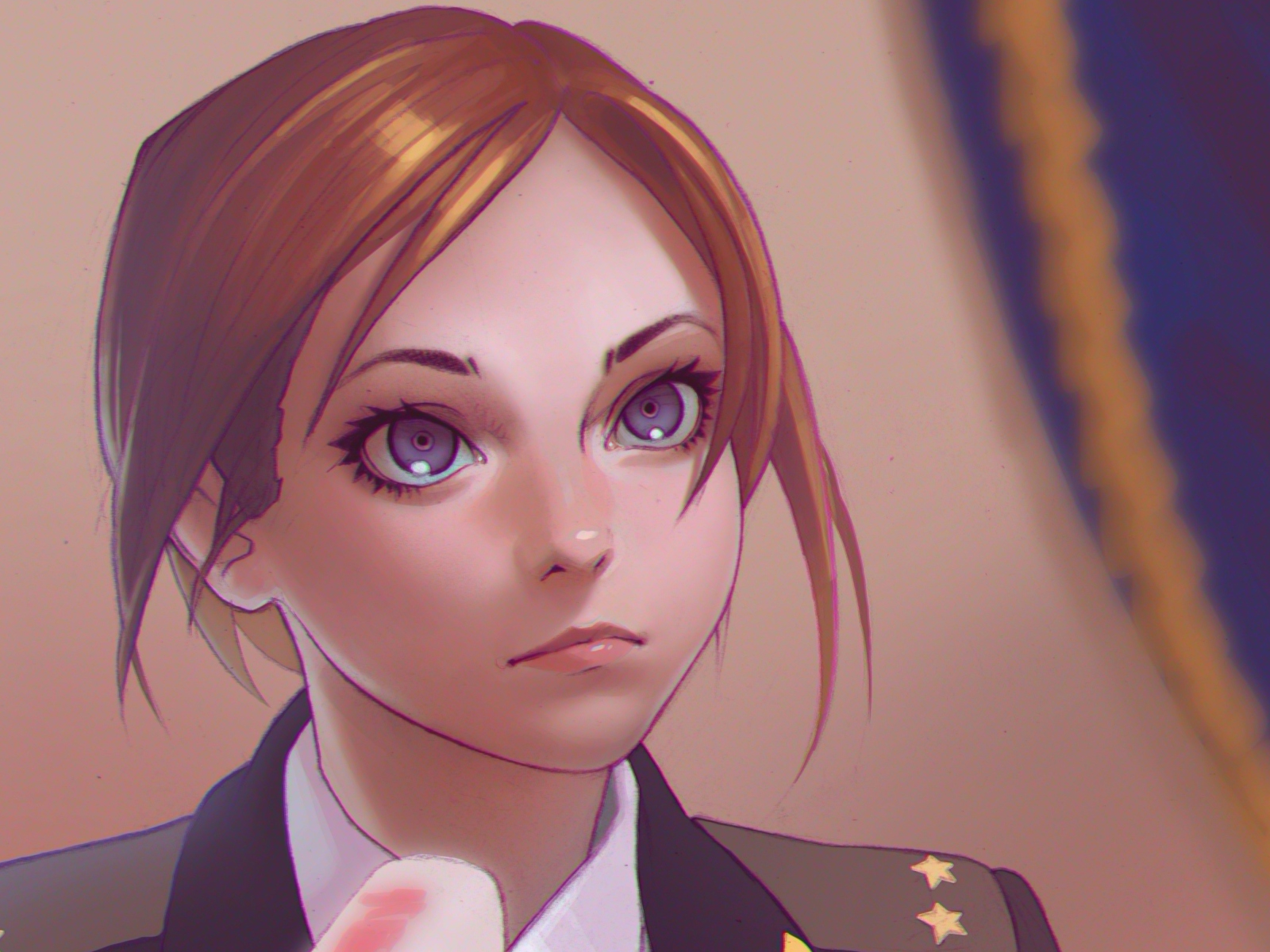 Screenshot №1 pro téma Natalia Poklonskaya Anime Girl 1600x1200