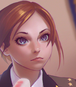 Natalia Poklonskaya Anime Girl - Obrázkek zdarma pro 176x220