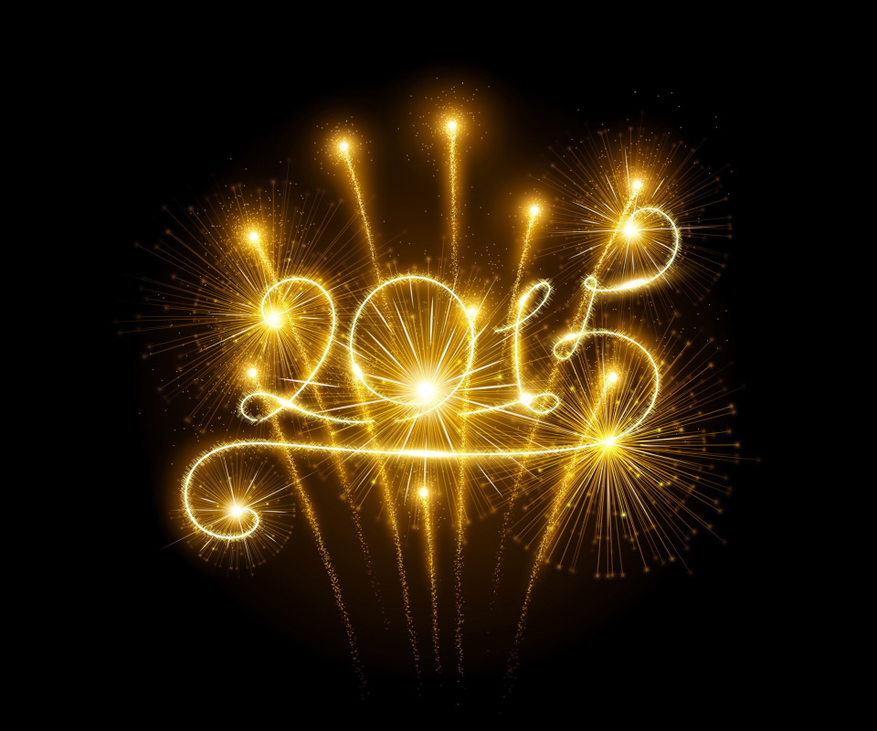 Screenshot №1 pro téma 2015 Happy New Year Fireworks 960x800