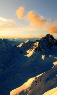 Fondo de pantalla Swiss Alps 240x400