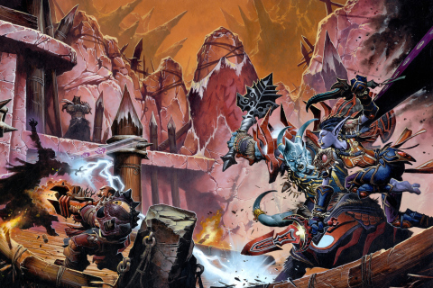 Das World of Warcraft Wallpaper 480x320