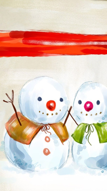 Christmas Snowmen screenshot #1 360x640