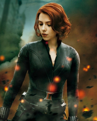 The Avengers - Black Widow - Obrázkek zdarma pro 640x960