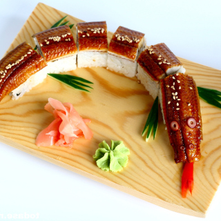 Tuna Sushi - Obrázkek zdarma pro 1024x1024