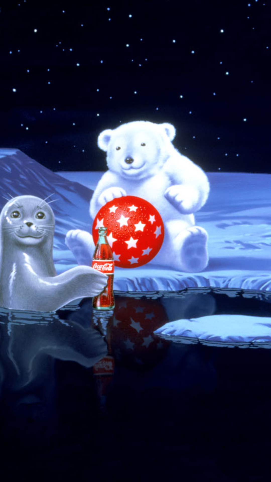 Coca-Cola Christmas Party On North Pole screenshot #1 1080x1920