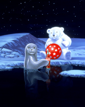 Coca-Cola Christmas Party On North Pole screenshot #1 176x220