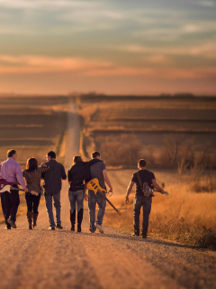 Music Band On Road screenshot #1 240x320