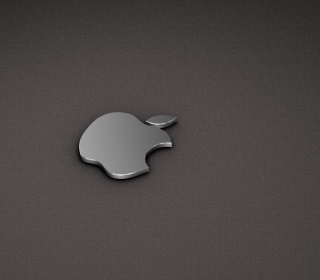 Kostenloses Apple Logo Metallic Wallpaper für iPad mini 2