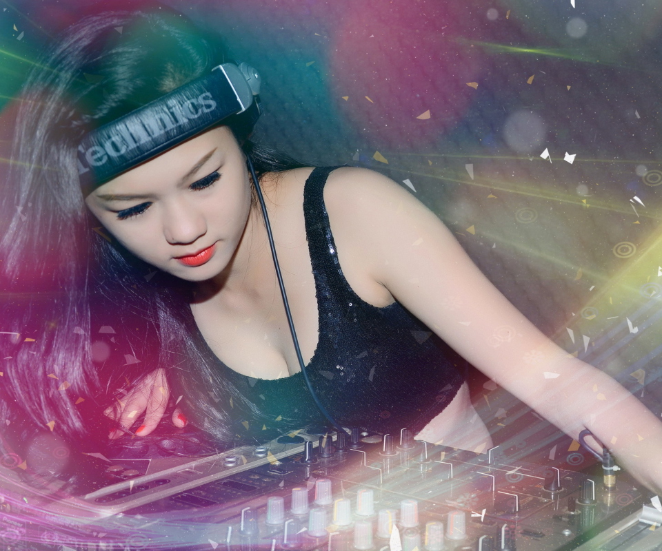 Screenshot №1 pro téma Asian Dj Girl 960x800