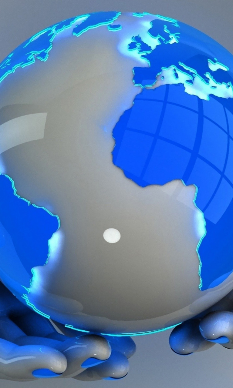 Fondo de pantalla Globe 768x1280