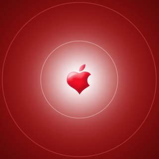 Red Apple - Obrázkek zdarma pro iPad