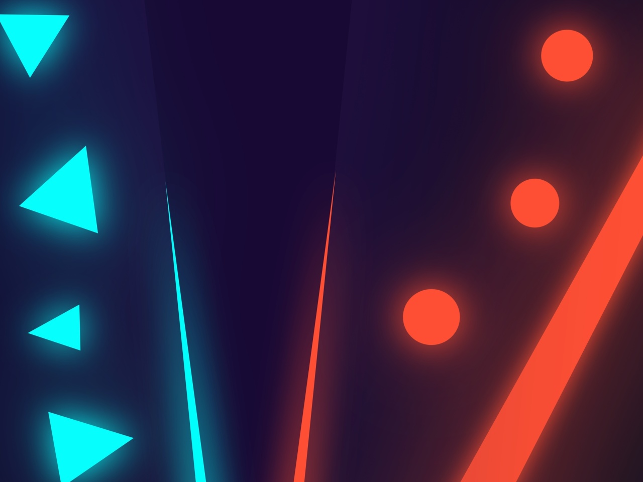 Blue Red Neon screenshot #1 1280x960