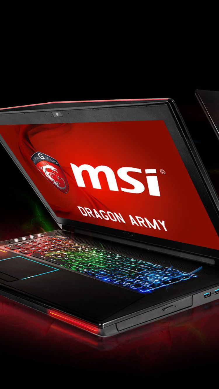 Fondo de pantalla MSI Dragon Army 750x1334