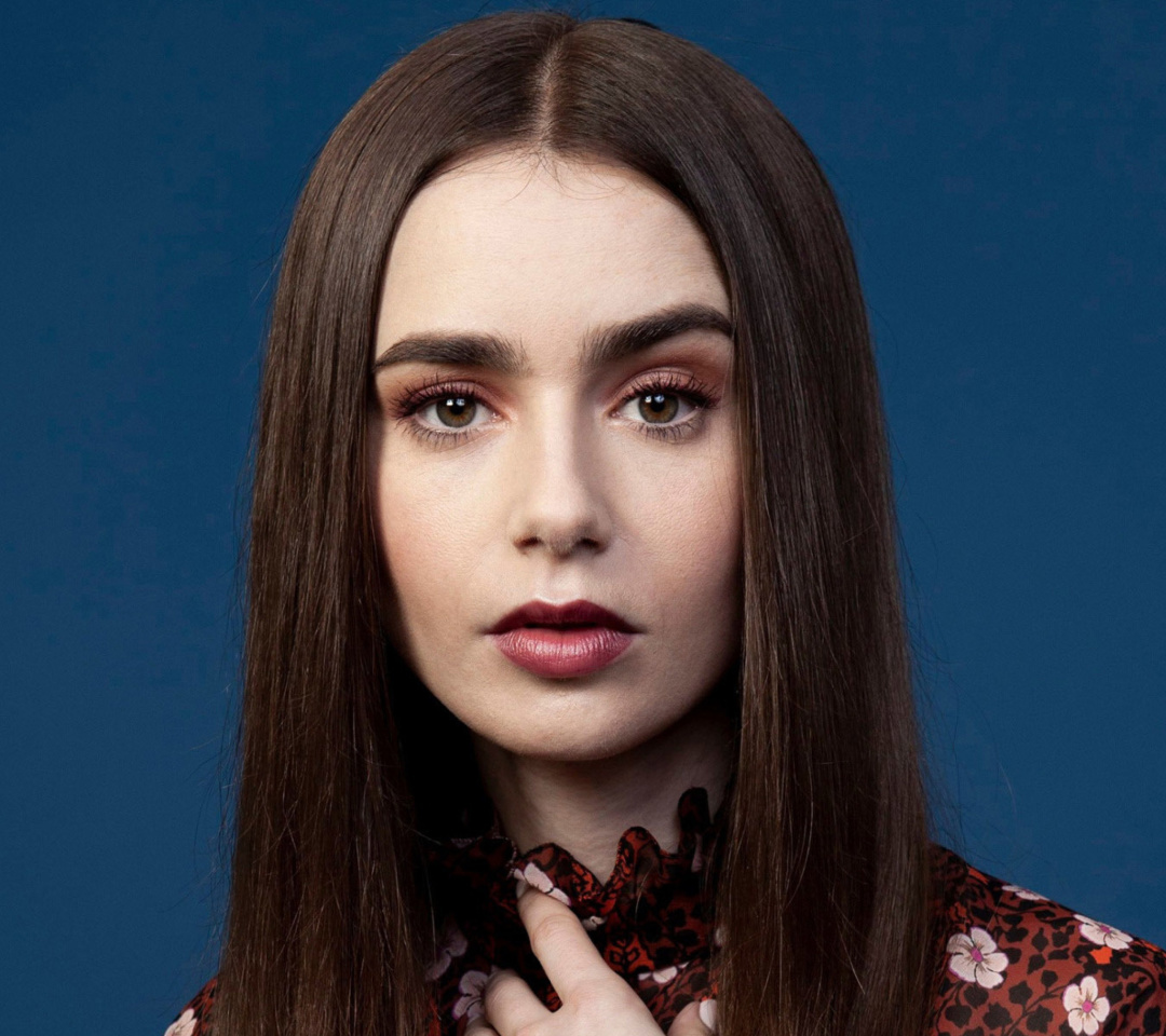 Lily Collins wallpaper 1080x960