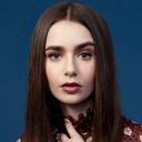 Обои Lily Collins 128x128