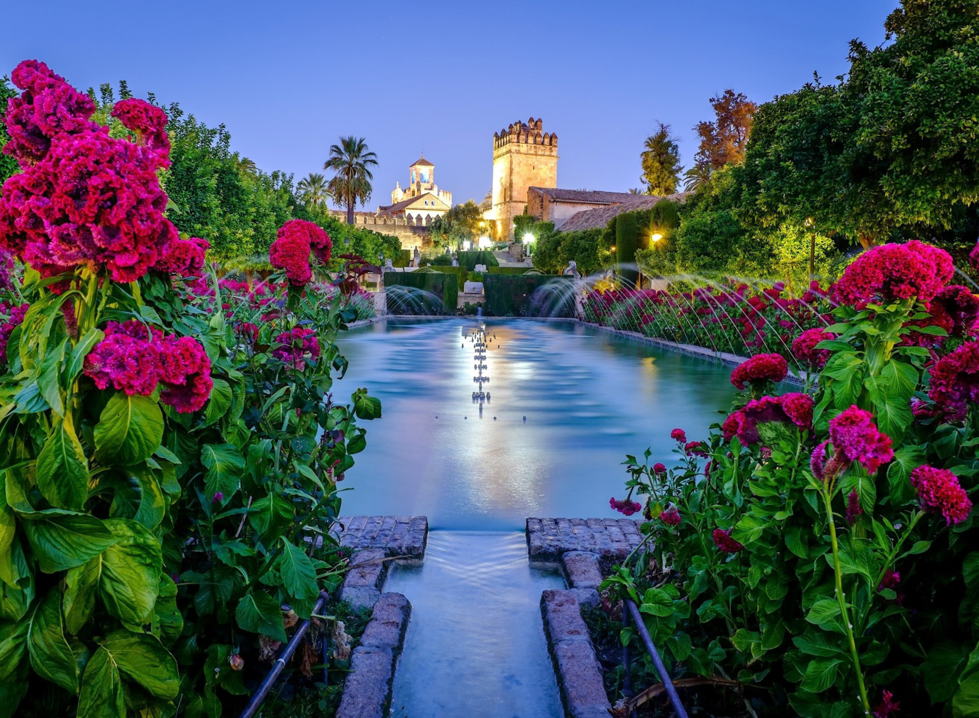 Sfondi Palace in Cordoba, Andalusia, Spain 1920x1408