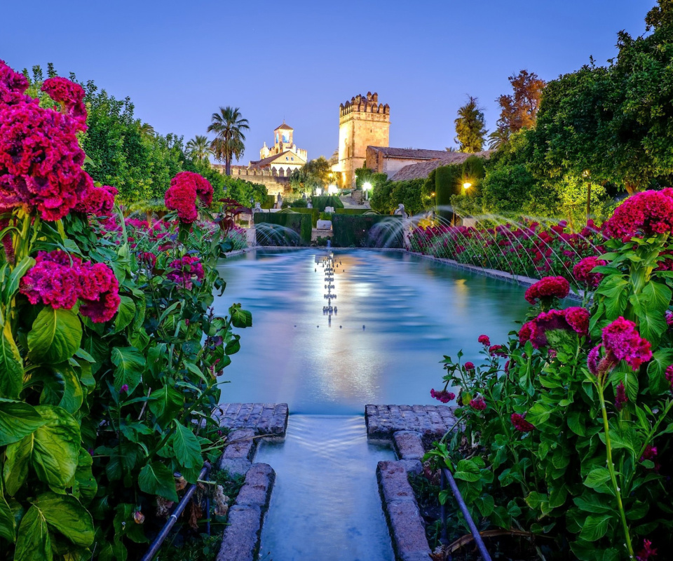Palace in Cordoba, Andalusia, Spain screenshot #1 960x800