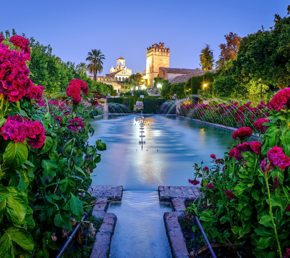 Sfondi Palace in Cordoba, Andalusia, Spain 960x854