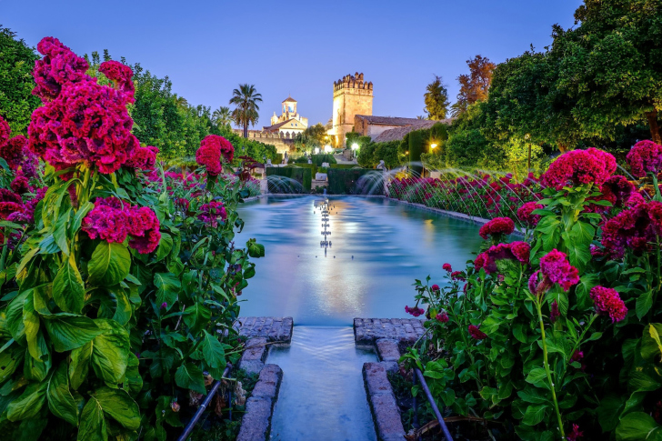 Обои Palace in Cordoba, Andalusia, Spain