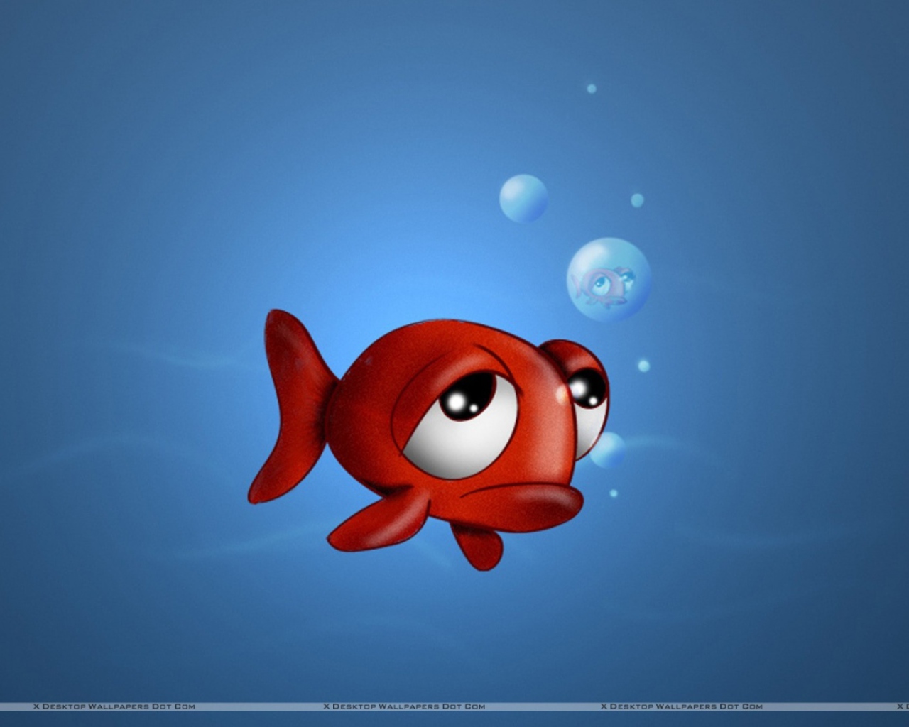 Screenshot №1 pro téma Sad Fish 1280x1024