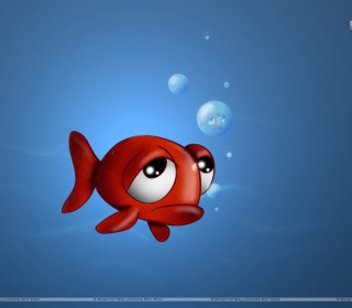 Sad Fish Background for iPad 2