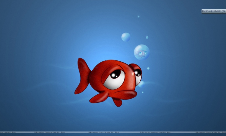 Sad Fish wallpaper