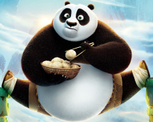 Fondo de pantalla Kung Fu Panda 3 HD 220x176