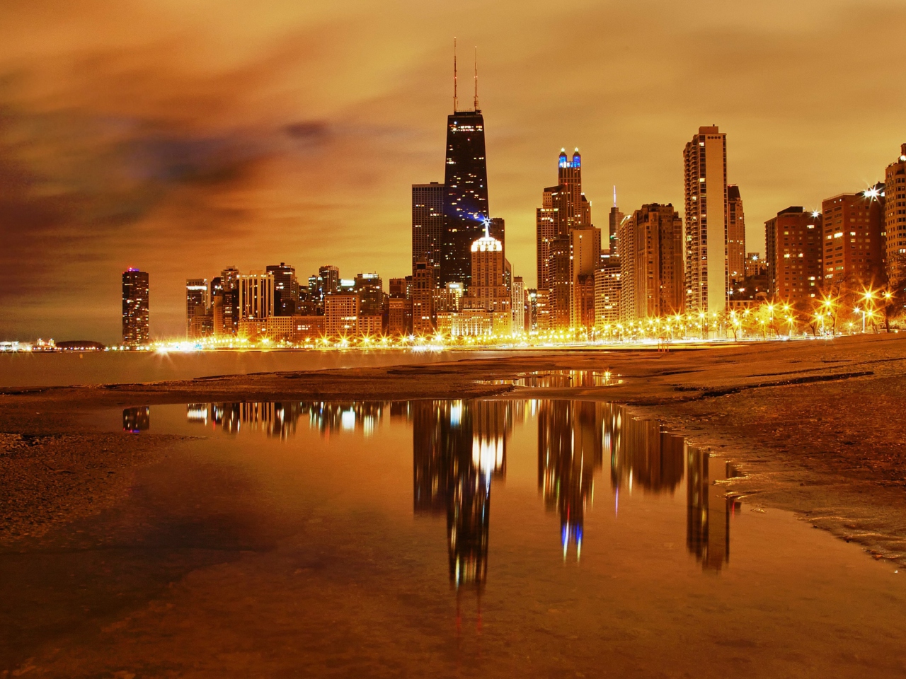 Screenshot №1 pro téma Chicago Nights 1280x960