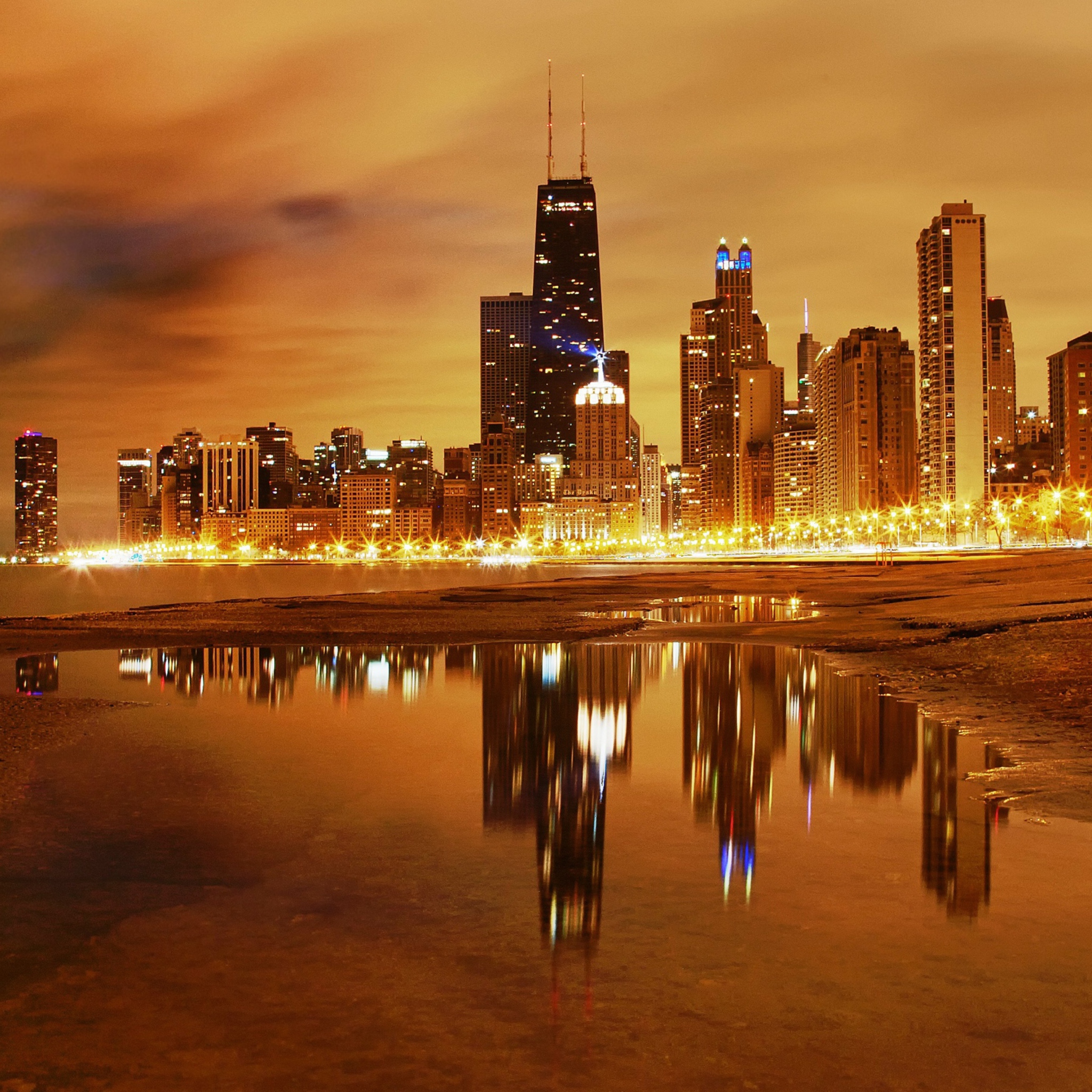 Sfondi Chicago Nights 2048x2048