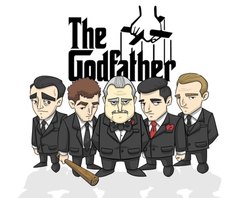 Обои The Godfather Crime Film 480x400