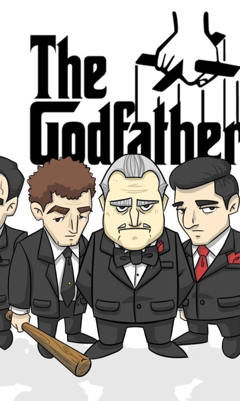 Fondo de pantalla The Godfather Crime Film 480x800