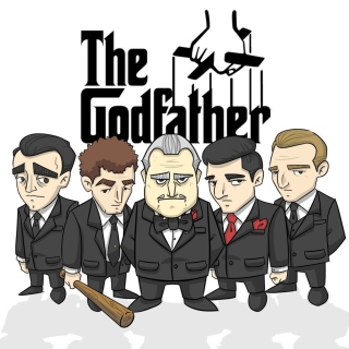 The Godfather Crime Film - Obrázkek zdarma pro 2048x2048