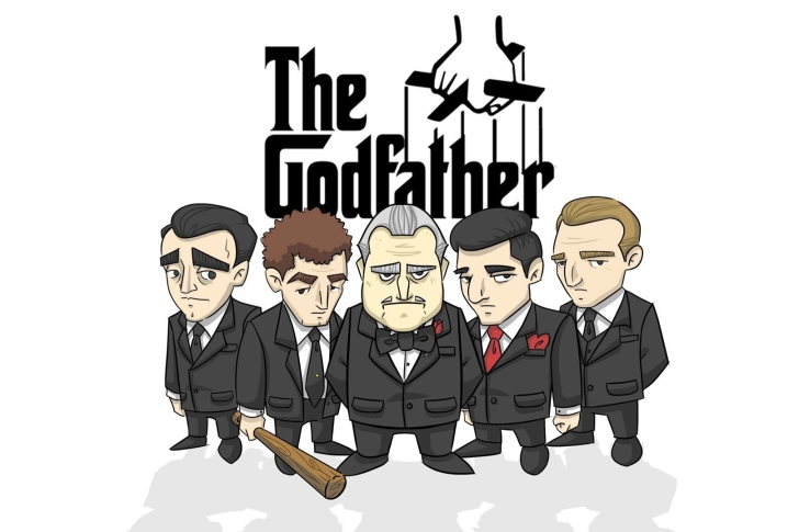 Das The Godfather Crime Film Wallpaper
