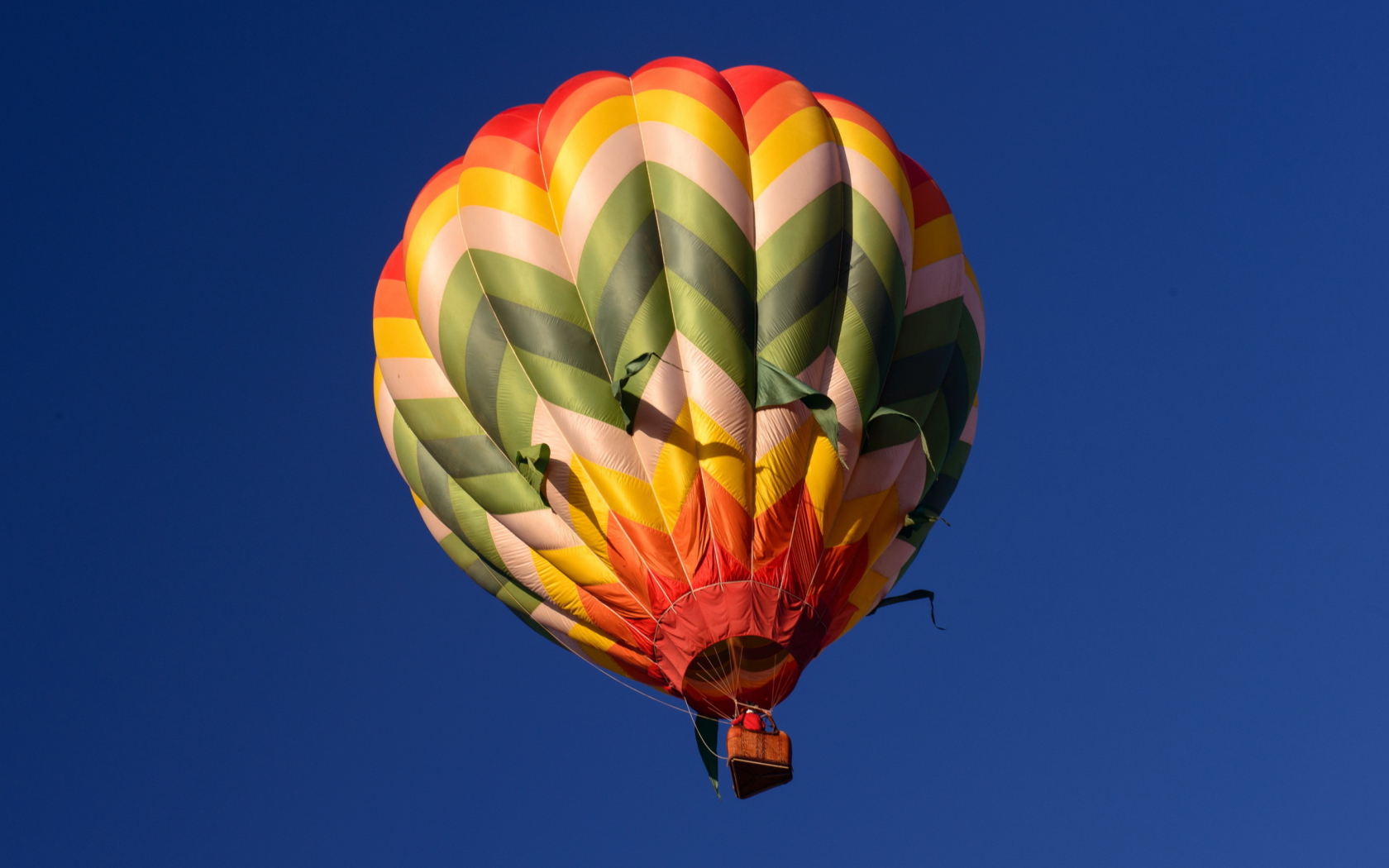 Fondo de pantalla Big Colorful Air Balloon 1680x1050