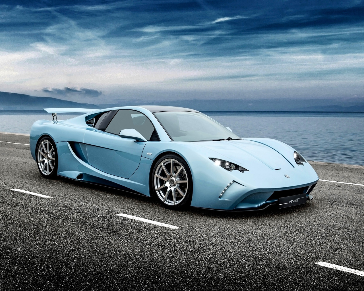 Screenshot №1 pro téma Vencer Sarthe Sport Car 1280x1024