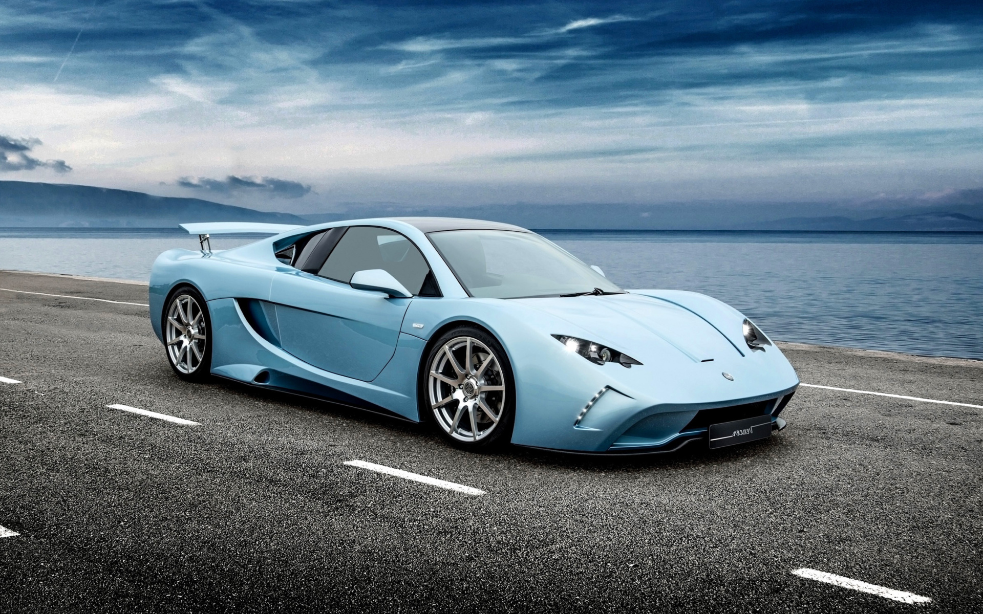 Screenshot №1 pro téma Vencer Sarthe Sport Car 1920x1200