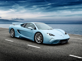 Screenshot №1 pro téma Vencer Sarthe Sport Car 320x240