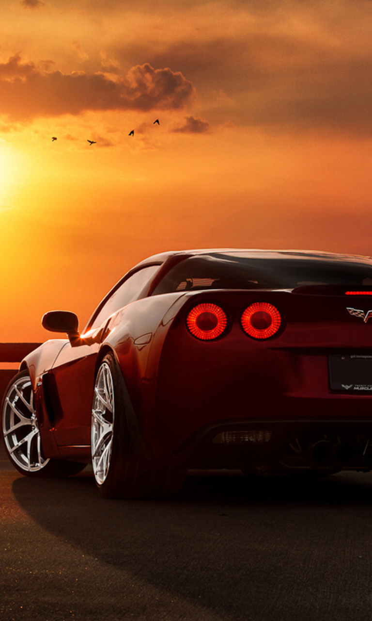 Chevrolet Corvette wallpaper 768x1280