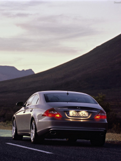 Screenshot №1 pro téma Mercedes CLS Class 240x320