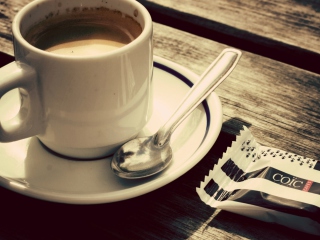Screenshot №1 pro téma Biscuit And Coffee Cup 320x240