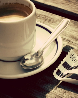 Biscuit And Coffee Cup - Obrázkek zdarma pro Nokia X7