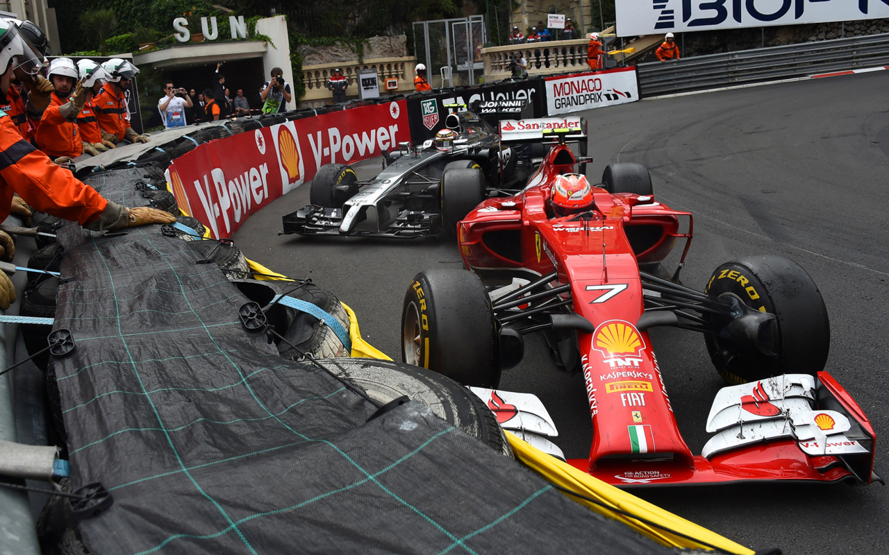 Screenshot №1 pro téma Ferrari Formula 1 Monaco 1280x800