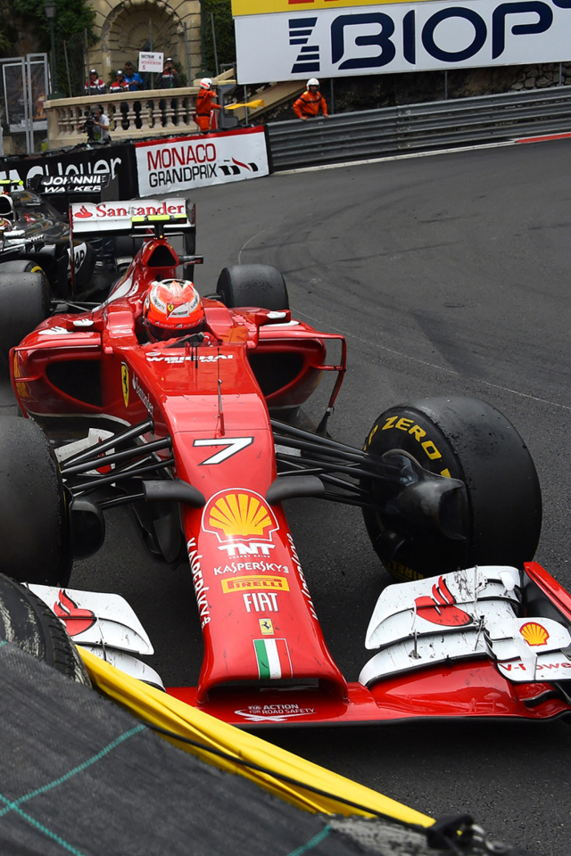 Screenshot №1 pro téma Ferrari Formula 1 Monaco 640x960