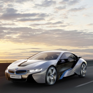 BMW i8 Concept sfondi gratuiti per iPad mini