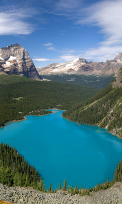 Fondo de pantalla Canada Landscape 240x400