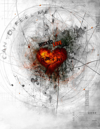 Heart Abstract - Obrázkek zdarma pro iPhone 3G